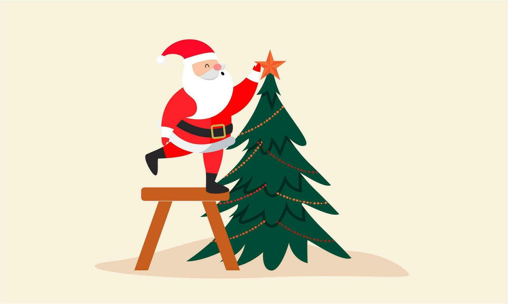 Santa claus characters collection vector