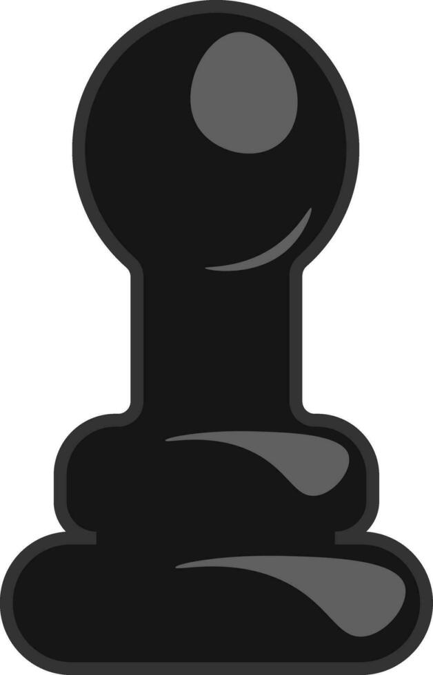 A pawn in chess vector or color illustration
