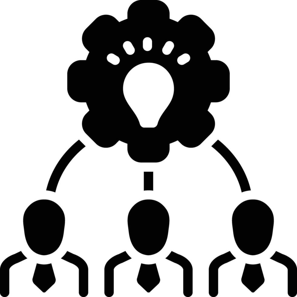 solid icon for consolidated vector