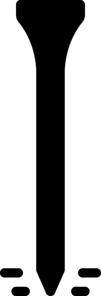 solid icon for tee vector