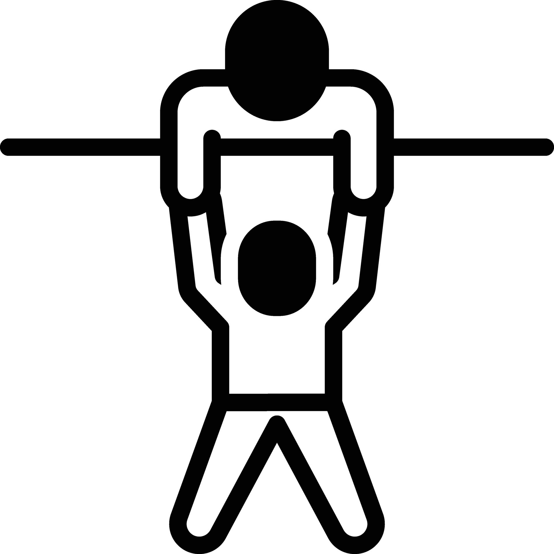 solid icon for supported 35409147 Vector Art at Vecteezy