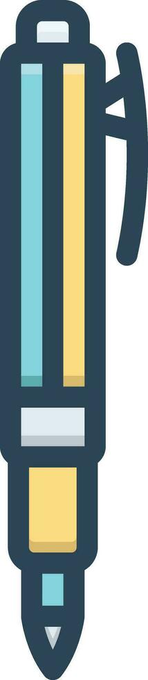 color icon for marker vector