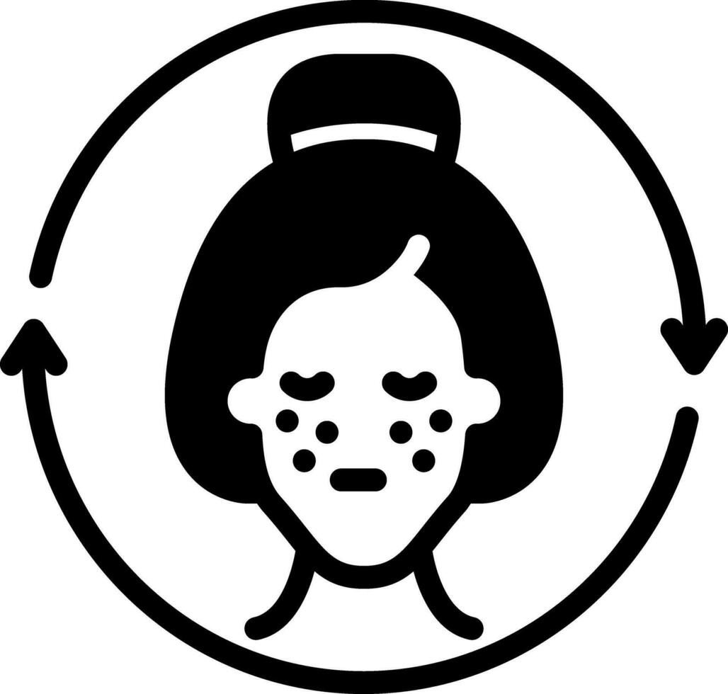 solid icon for sensitivity vector