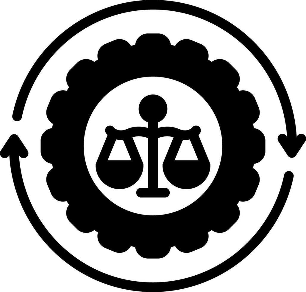 solid icon for proceeding vector