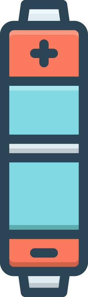 color icon for aaa vector