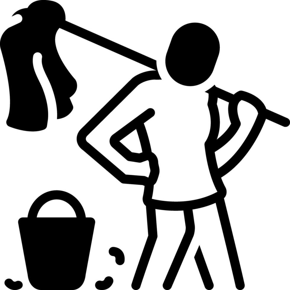 solid icon for cleaner vector