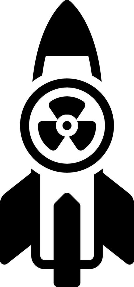solid icon for nuke vector