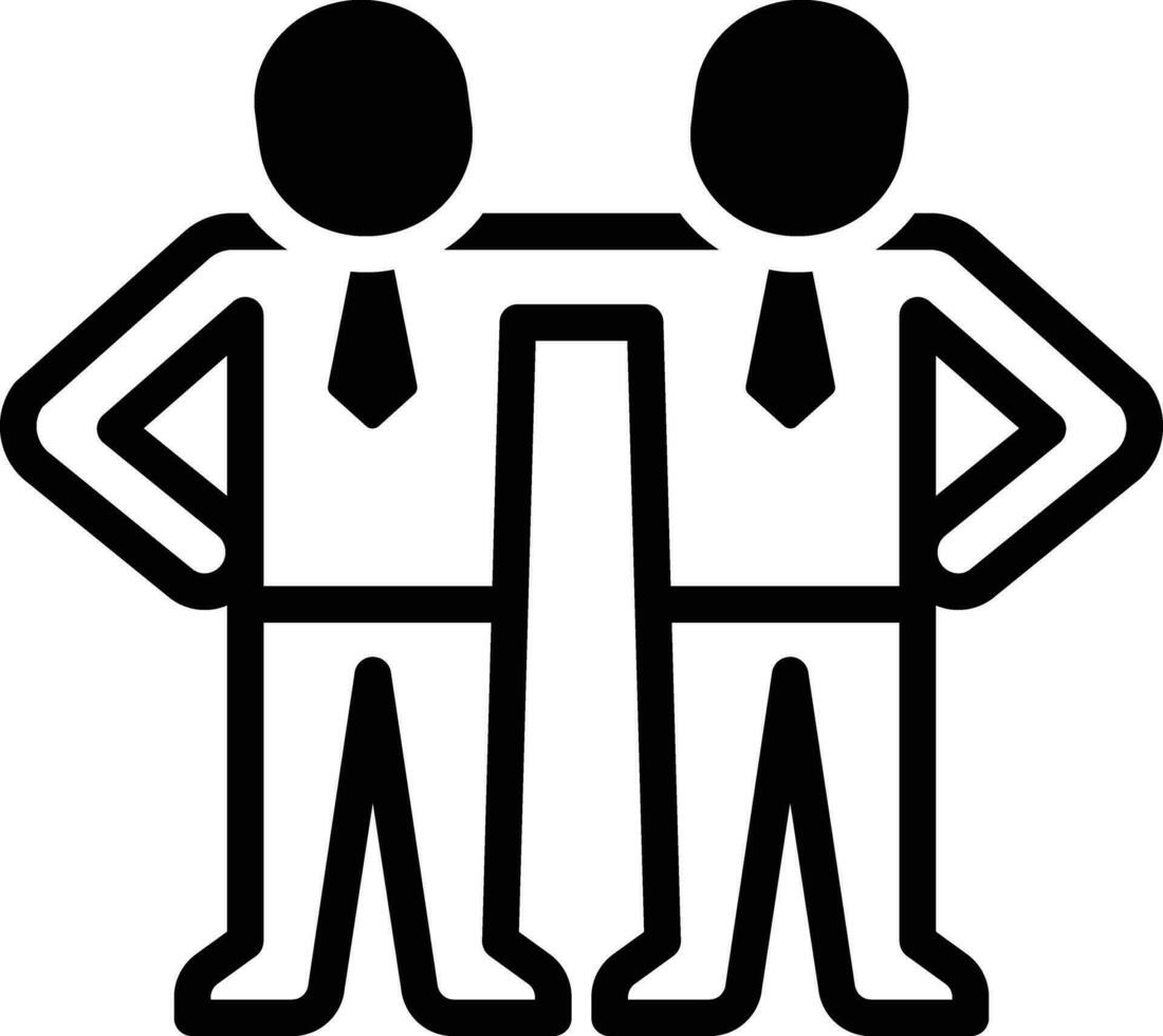 solid icon for belongs vector