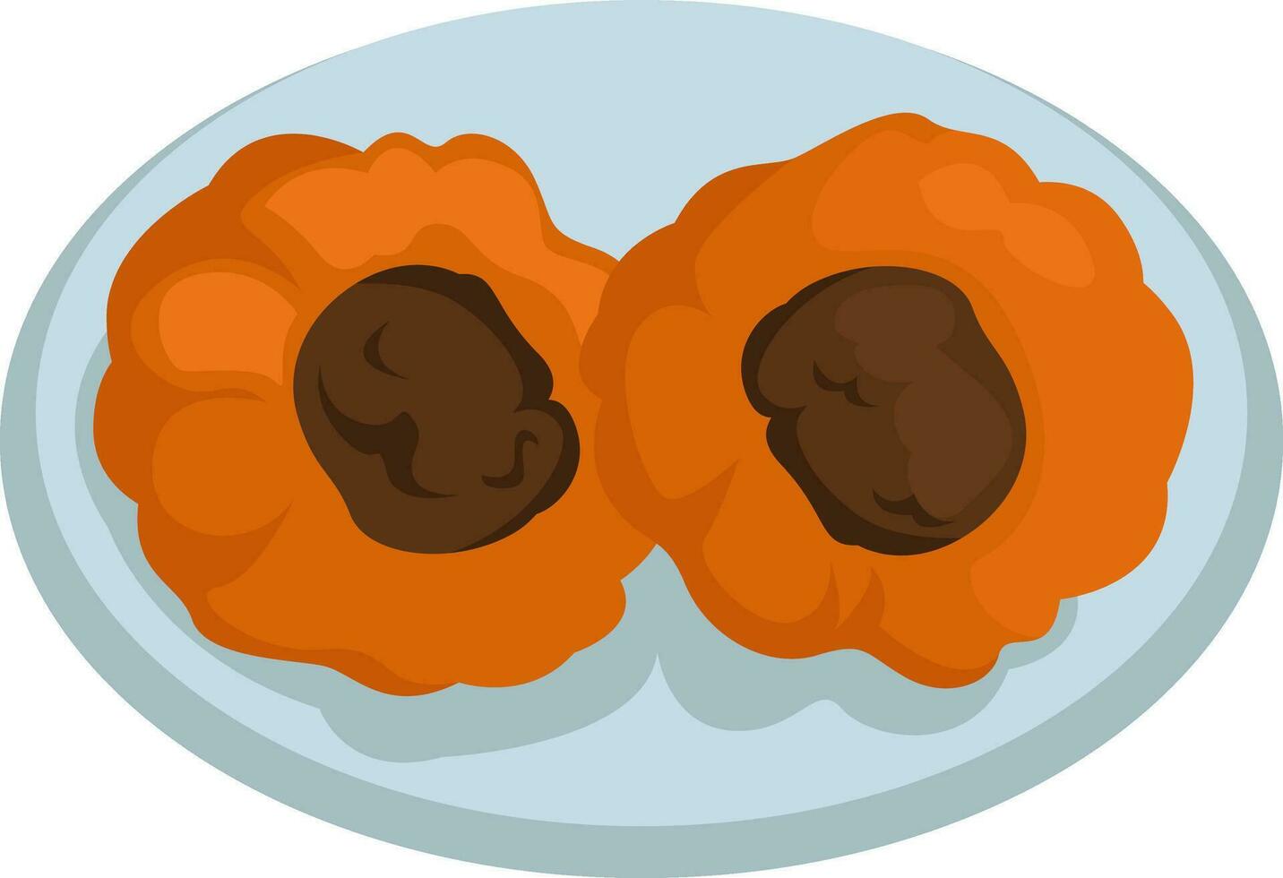 Tasty peremech, illustration, vector on white background