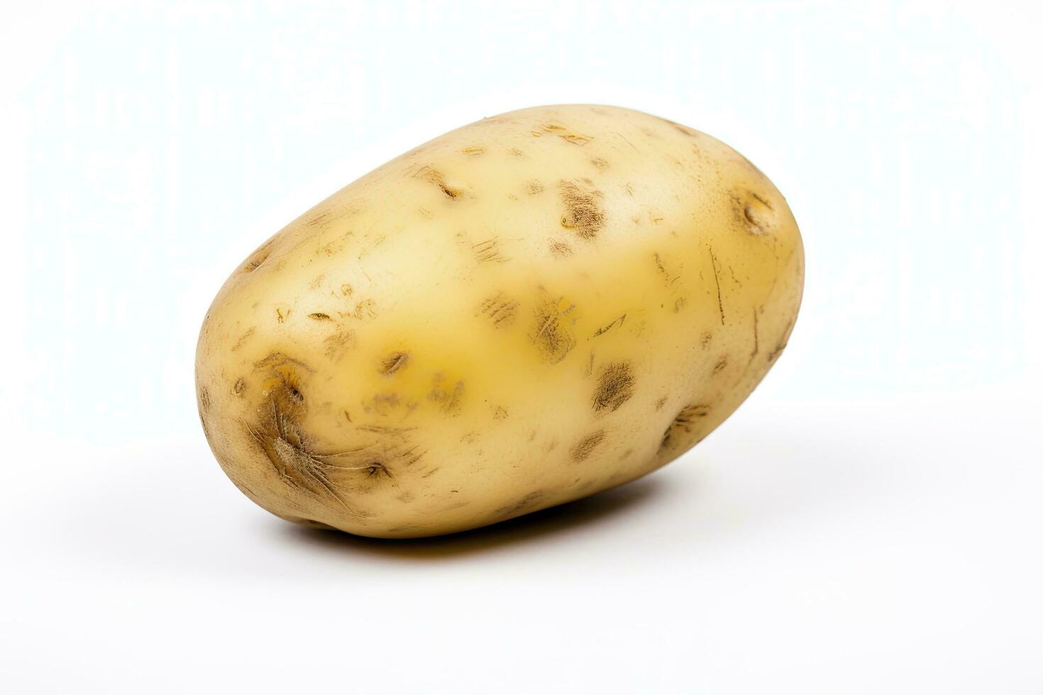 AI generated Potato isolated on white background. AI Generated photo