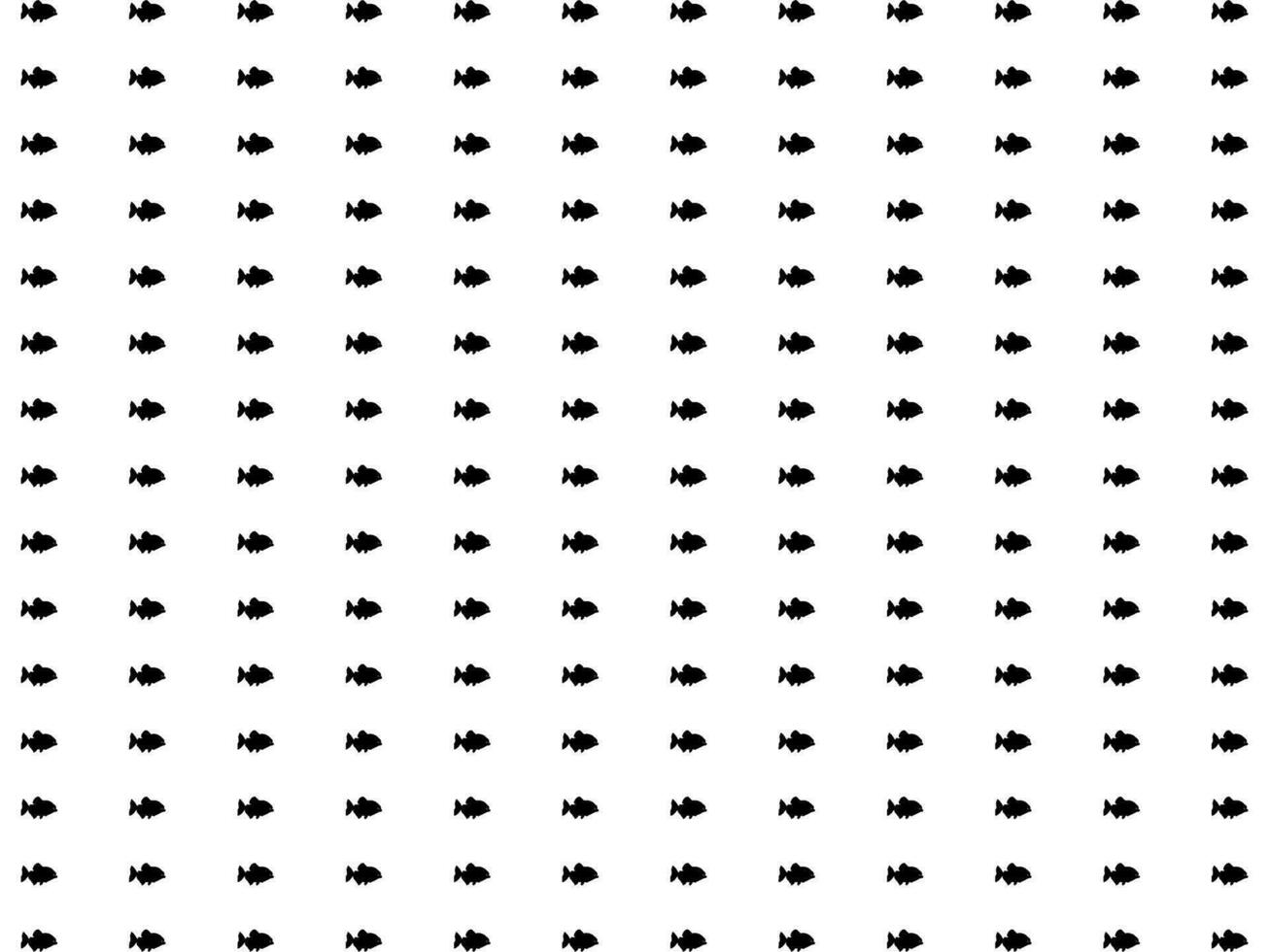 Piranha Fish Motif Pattern, for Decoration, Fashion, Interior, Exterior, Carpet Pattern, Textile, Garment, Fabric, Tile, Plastic, Paper, Wrapping, Wallpaper, Background or Graphic Design Element vector