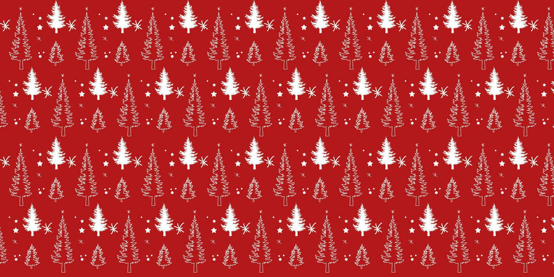 Background vector pattern design with christmas theme.