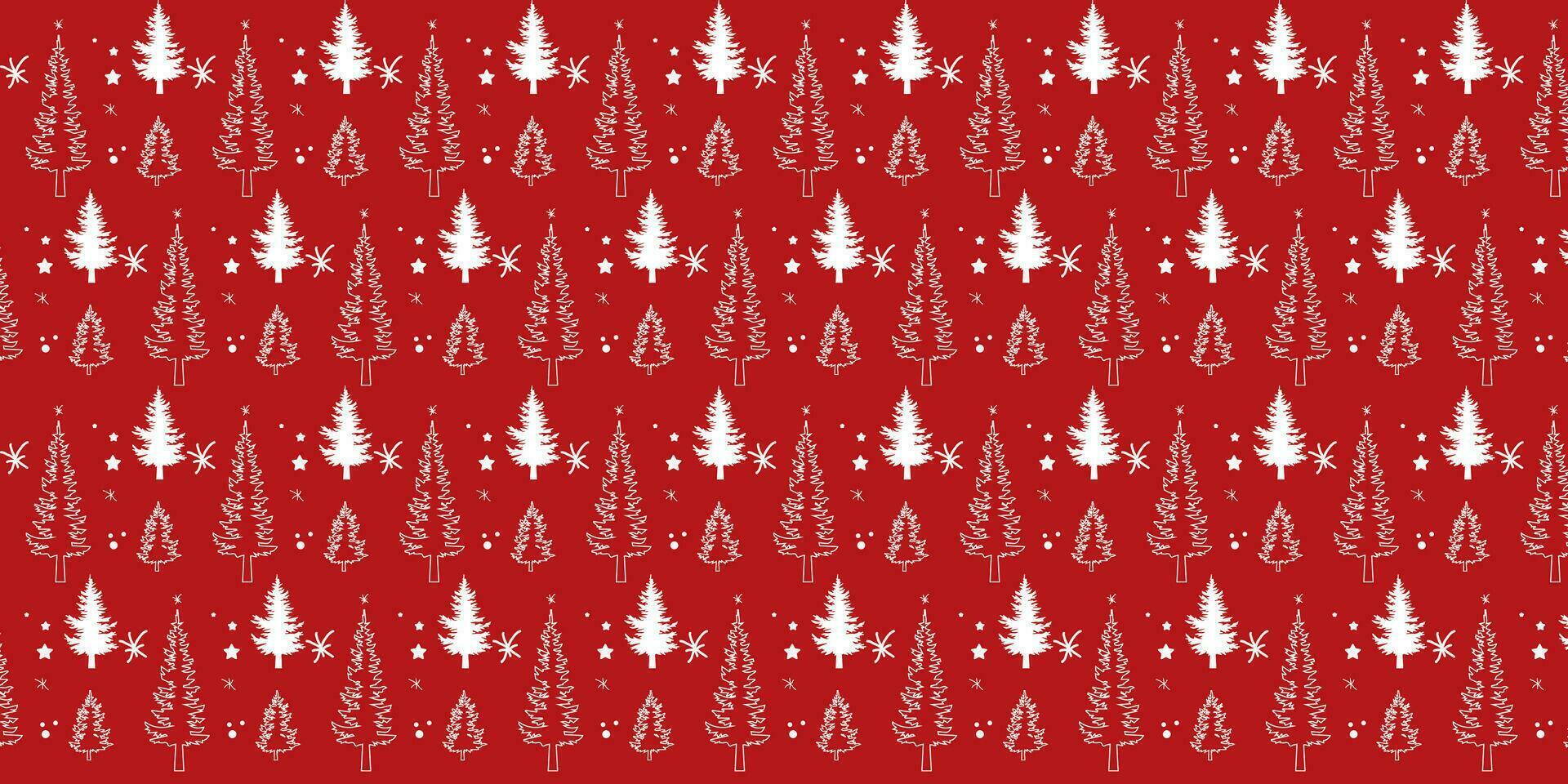 Background vector pattern design with christmas theme.