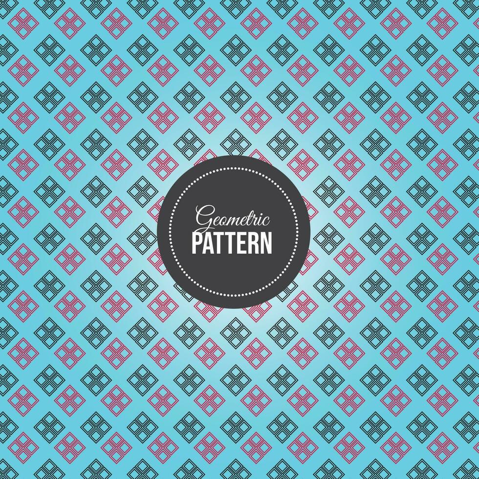 geometric seamless pattern vector