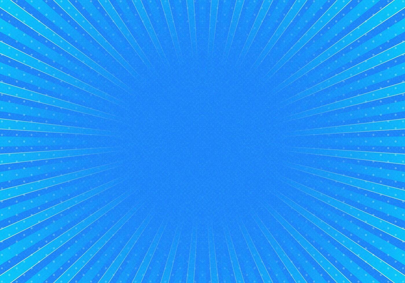 Blue sunlight retro with paper texture background. Abstract burst sun rays pattern design. Vector illustration