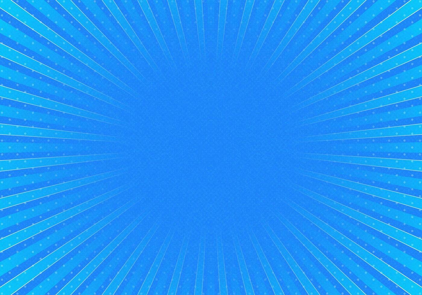 Blue sunlight retro with paper texture background. Abstract burst sun rays pattern design. Vector illustration