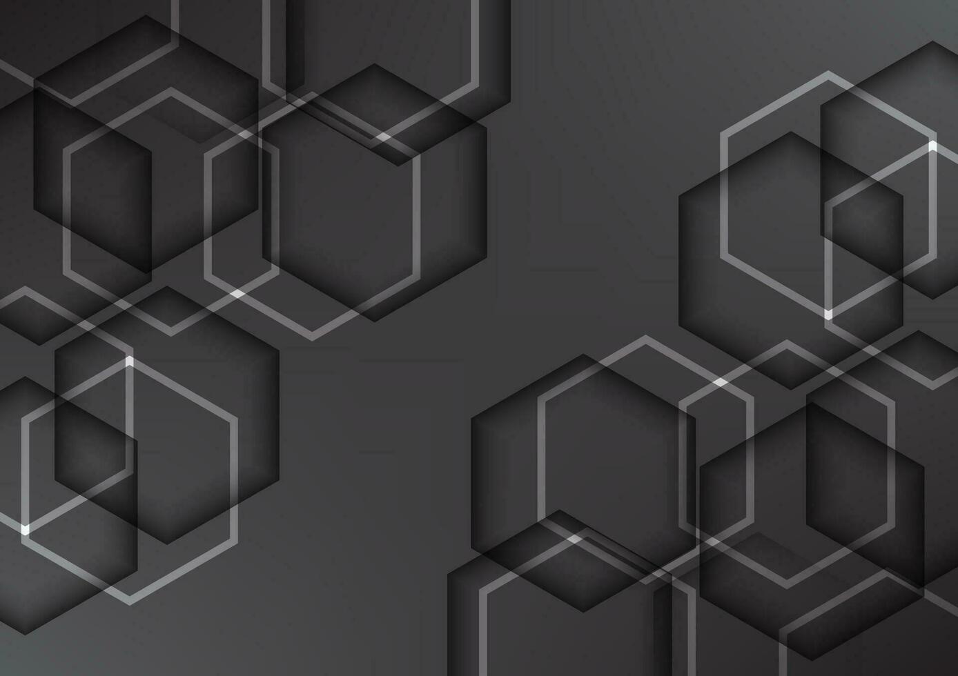 Hexagon geometric technology abstract background. Graphic for a signal connection online and futuristic internet concept. vector