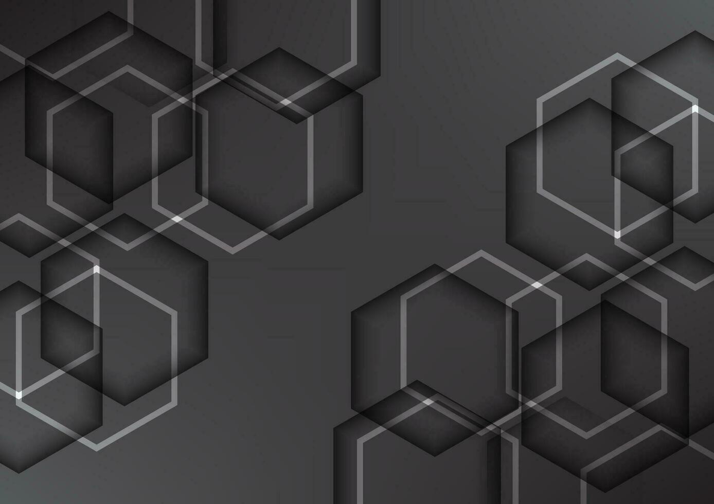 Hexagon geometric technology abstract background. Graphic for a signal connection online and futuristic internet concept. vector