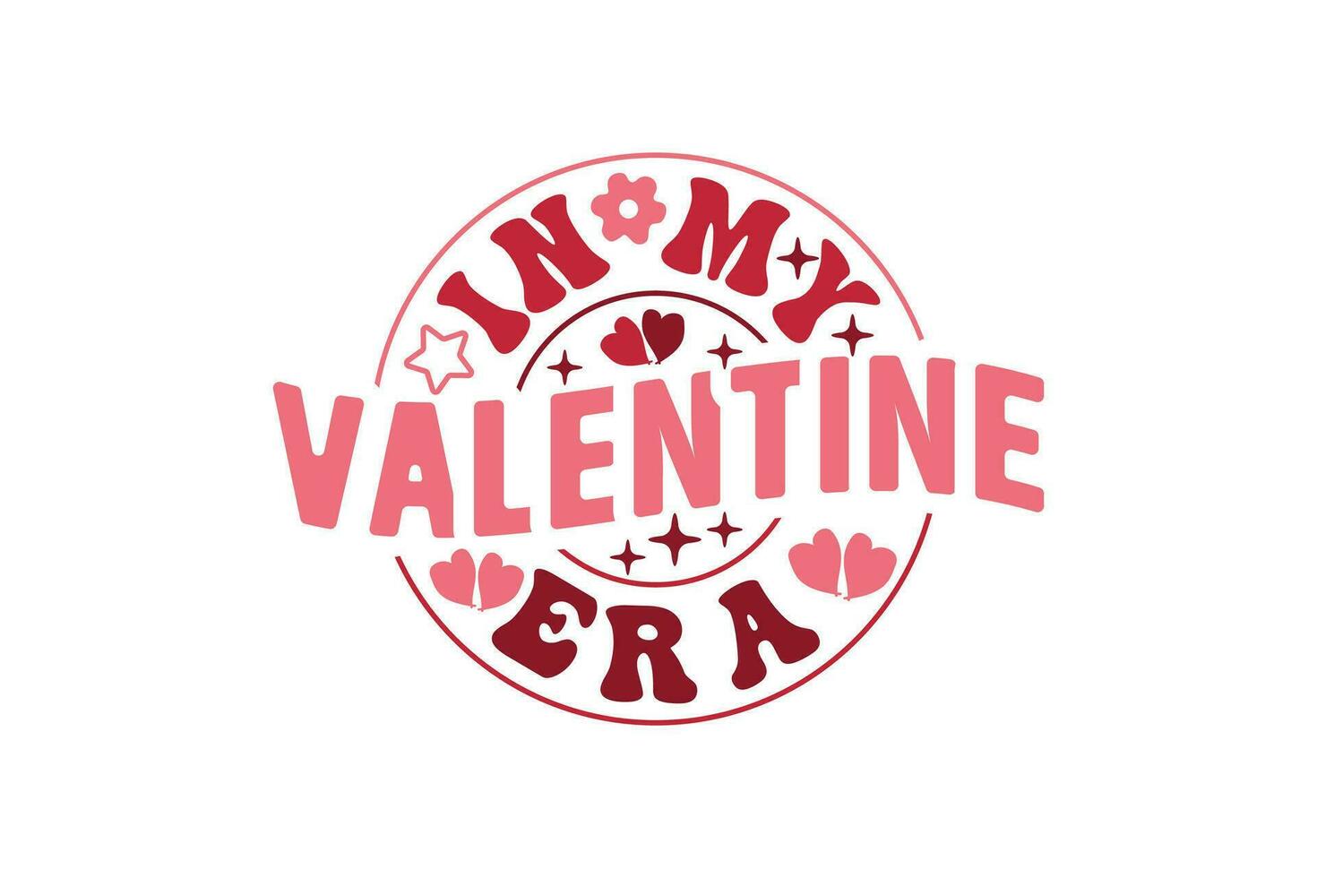 Retro valentines day t-shirt design. Retro Teacher Valentine T-shirt vector