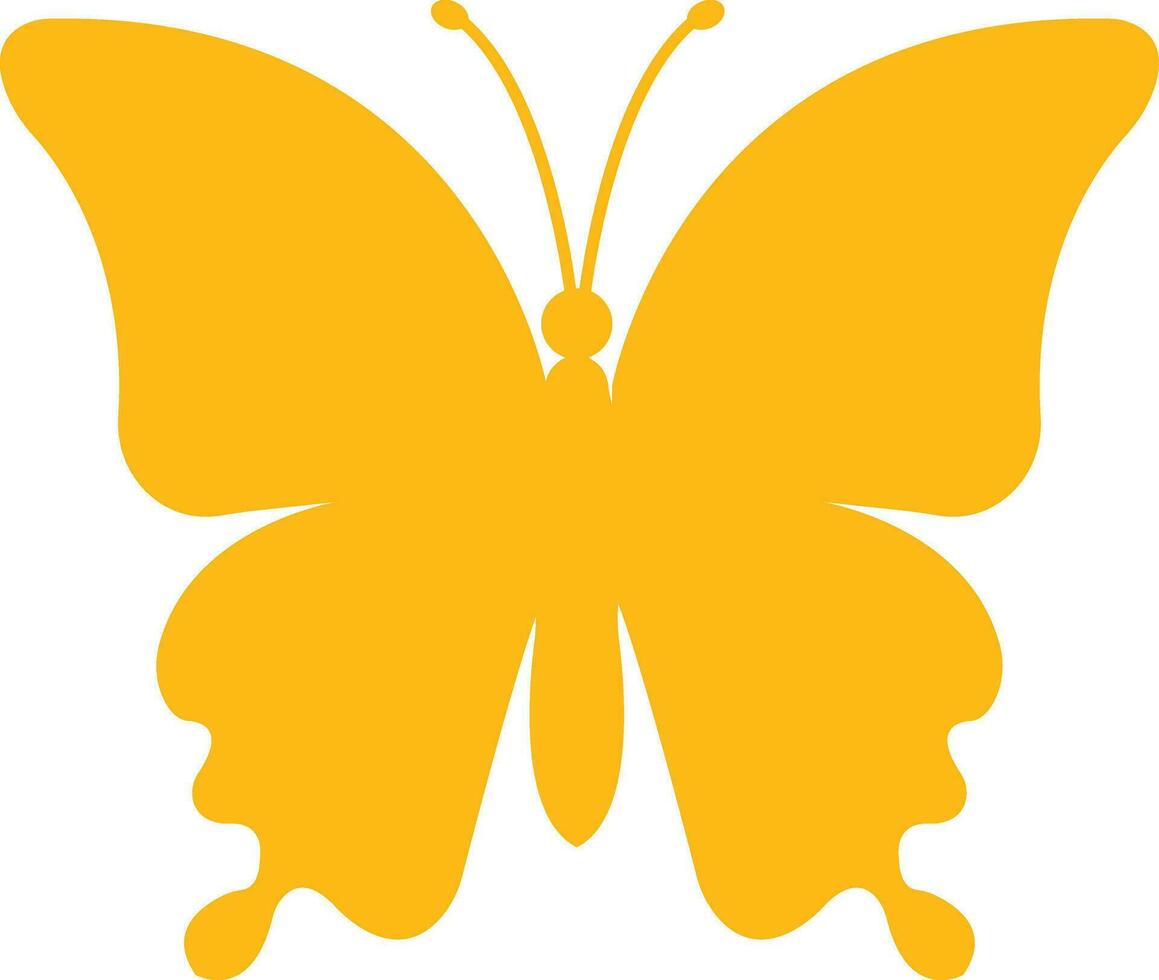 butterfly shapes icon in trendy flat style isolated on  for decoration design. Modern seamless pattern of monarch sign symbol element vector apps and website