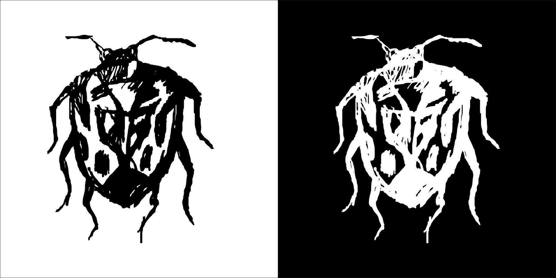 Illustration vector graphics of insect icon