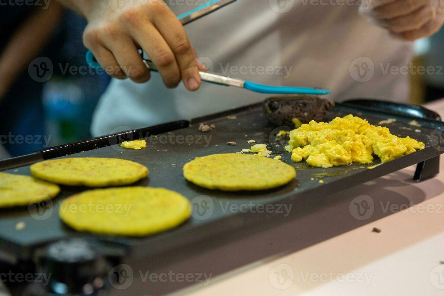 Making Vegan Arepas photo