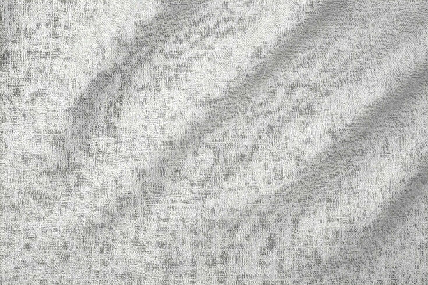 AI generated Fabric canvas woven texture white background photo