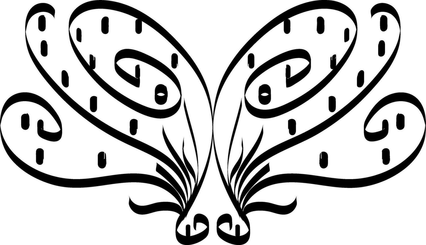 Animal mask vector or color illustration