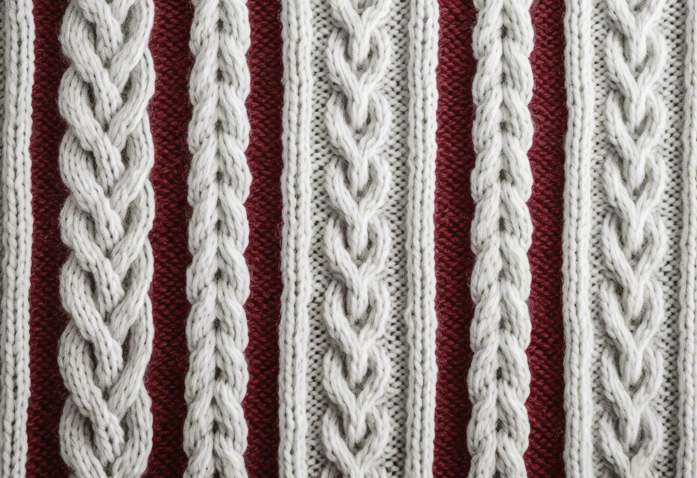 AI generated Knitted sweater texture, background with copy space. AI Generated photo