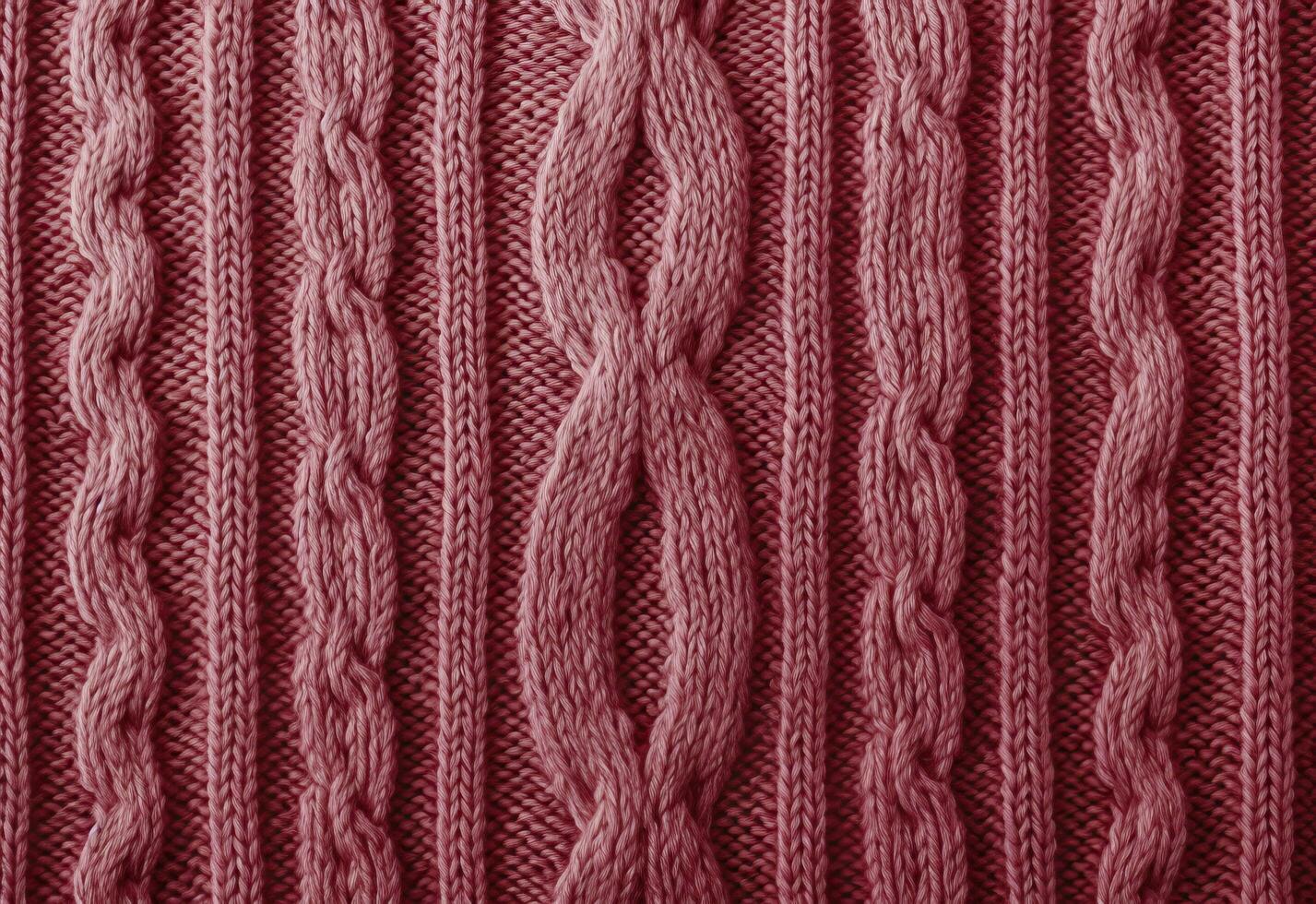 AI generated Knitted sweater texture, background with copy space. AI Generated photo