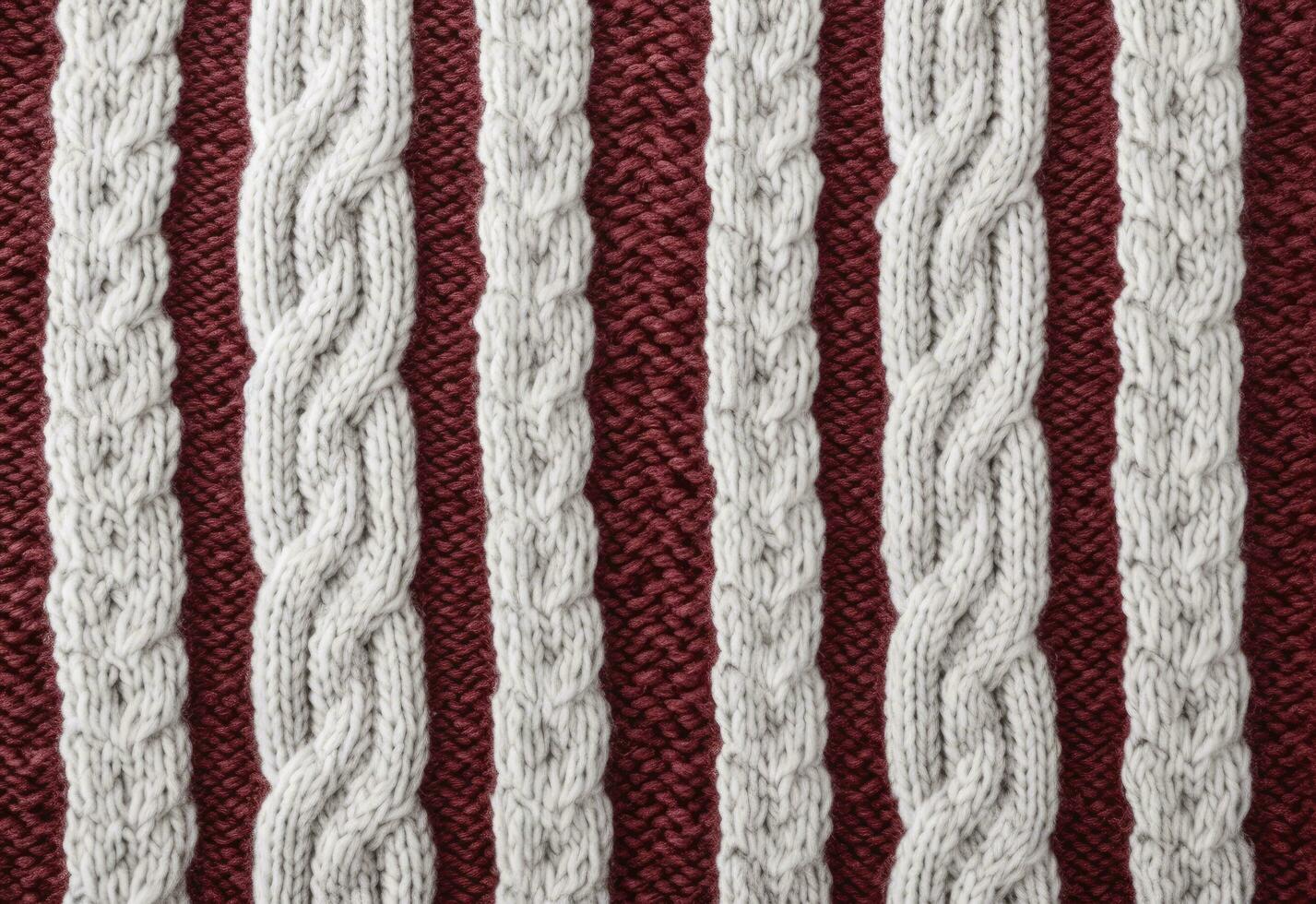 AI generated Knitted sweater texture, background with copy space. AI Generated photo