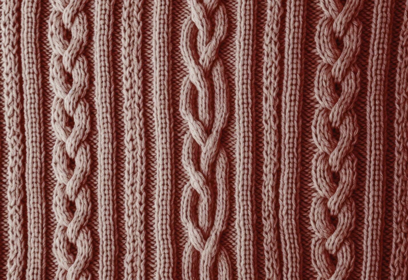 AI generated Knitted sweater texture, background with copy space. AI Generated photo