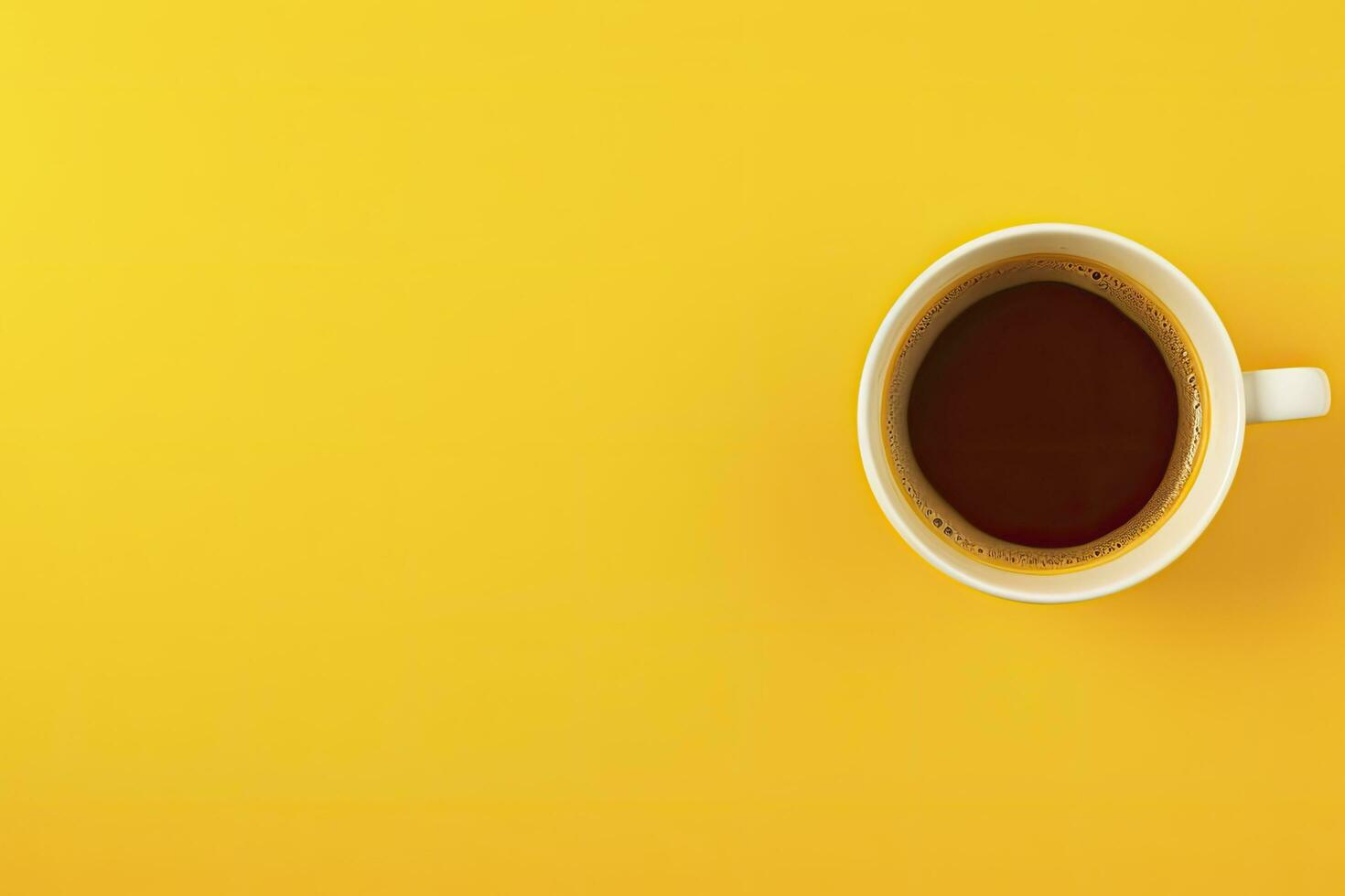 AI generated Good morning hot coffee. AI Generated photo