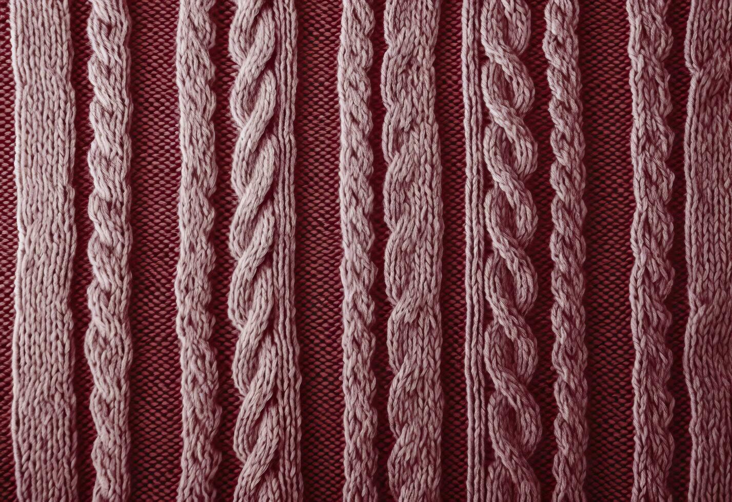 AI generated Knitted sweater texture, background with copy space. AI Generated photo