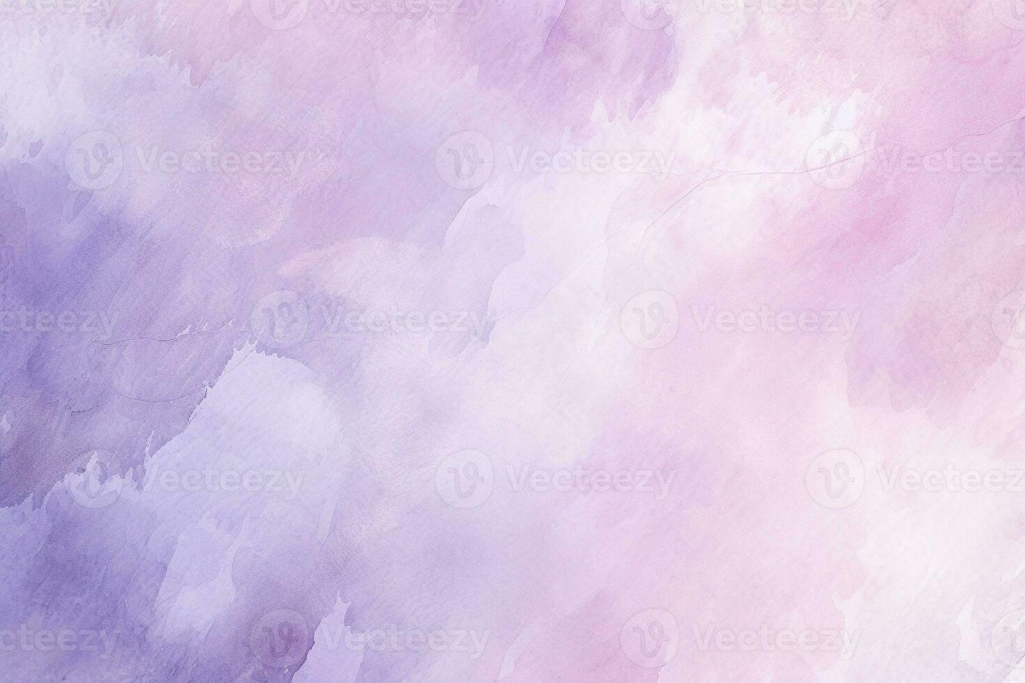 AI generated Abstract violet watercolor texture with wet brush strokes for wallpaper design, hand-painted texture. Texture, background, pattern photo