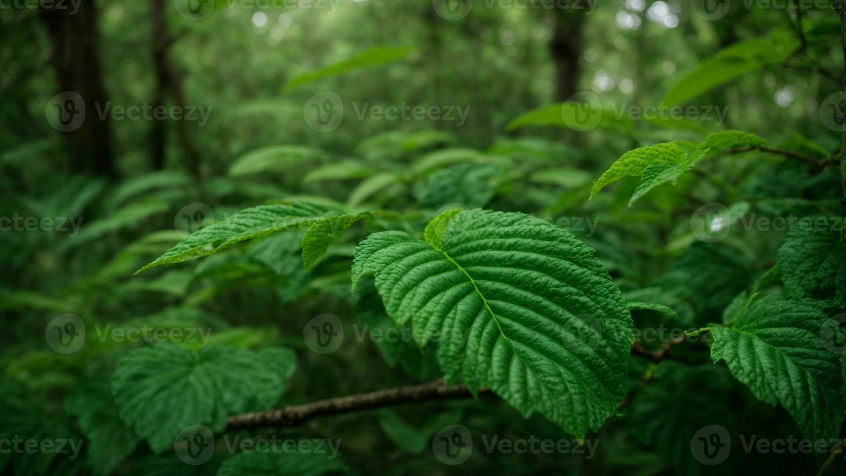 AI generated Craft a series of poems or haikus that capture the essence of this green paradise, incorporating vivid imagery and sensory details. photo