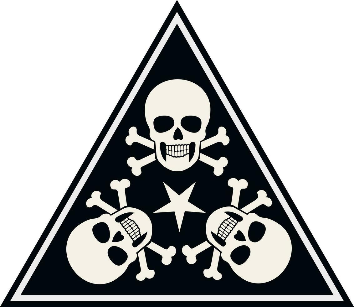 military sign with skull, chevron, vintage design t shirts vector