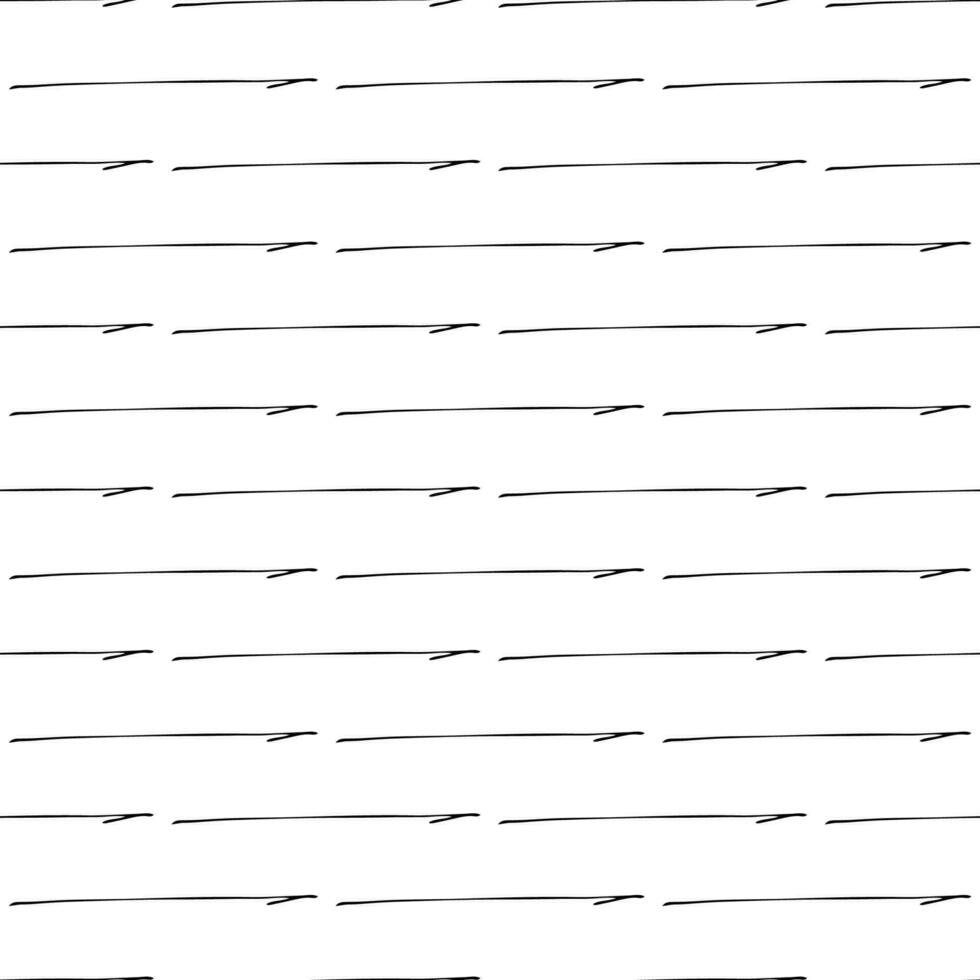 Seamless pattern with doodle arrows vector