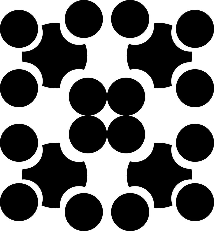 Pattern of plus sign vector or color illustration