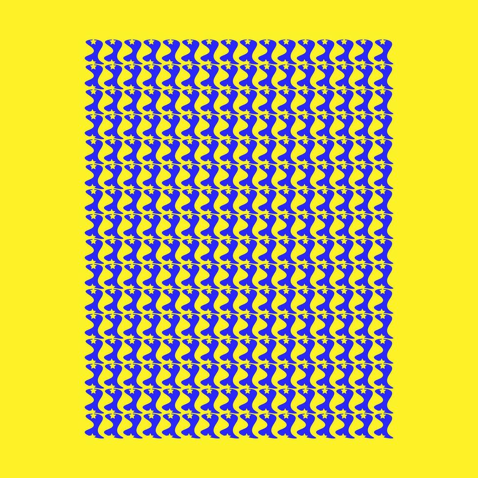 A repeated decorated design vector or color illustration