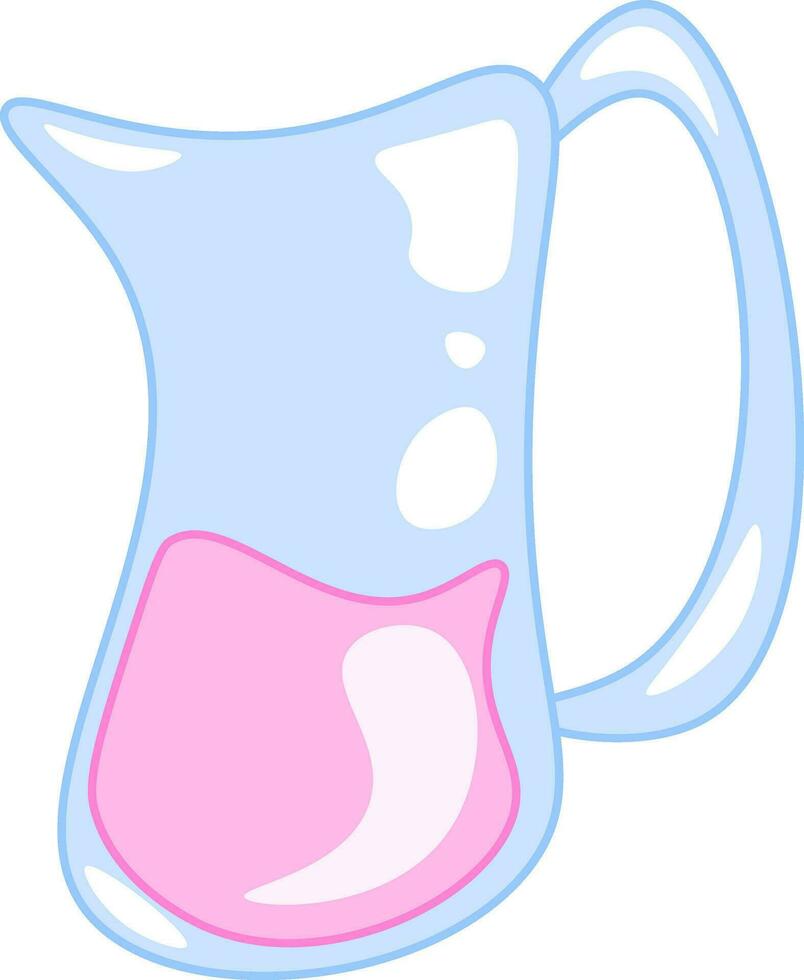 A carafe vector or color illustration