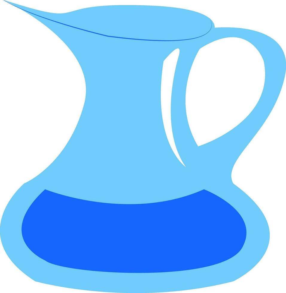 Jug vector or color illustration