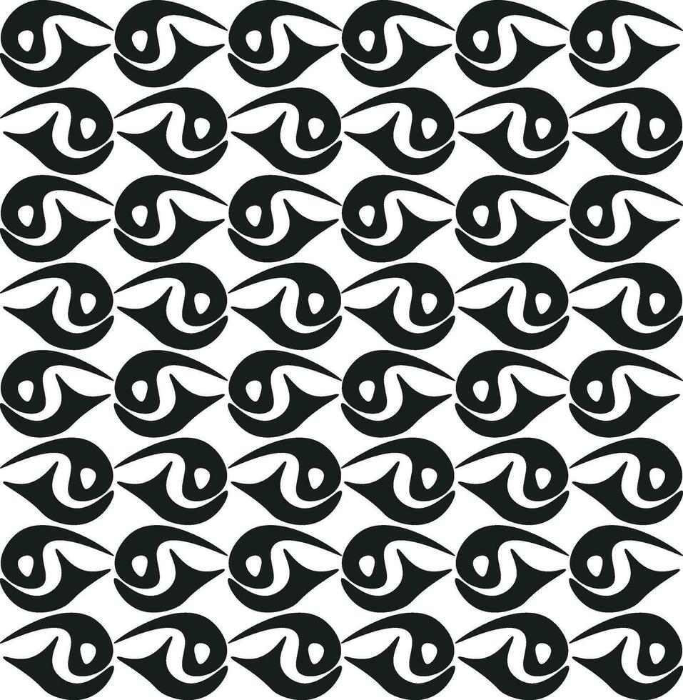 Pattern of curves vector or color illustration