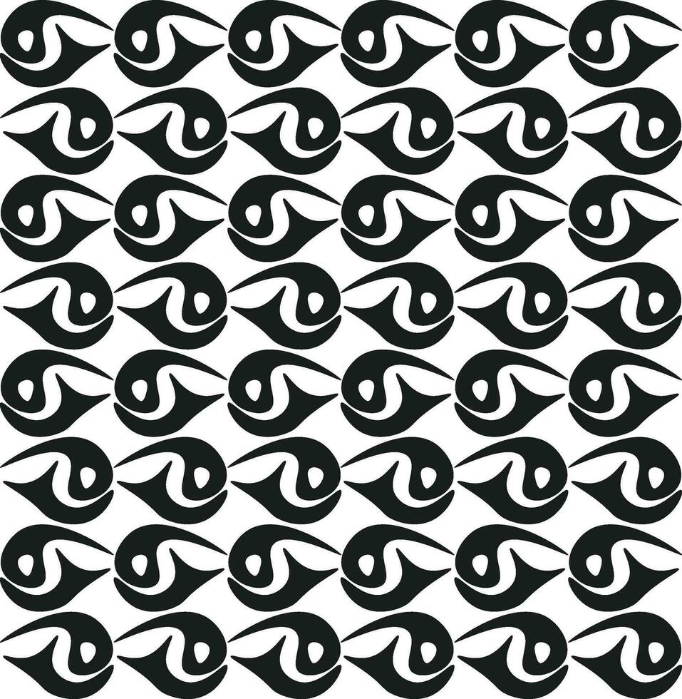 Pattern of curves vector or color illustration