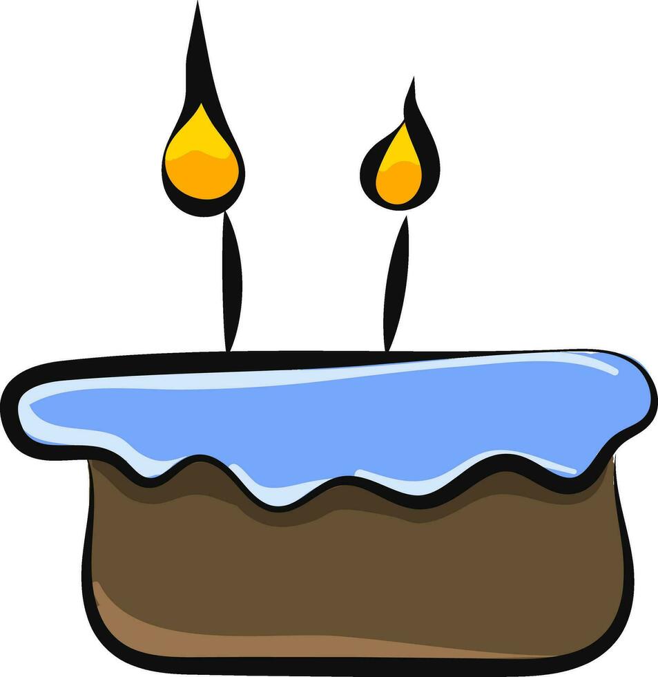 A sweet cake icon , vector or color illustration
