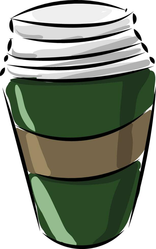 café envase , vector o color ilustración