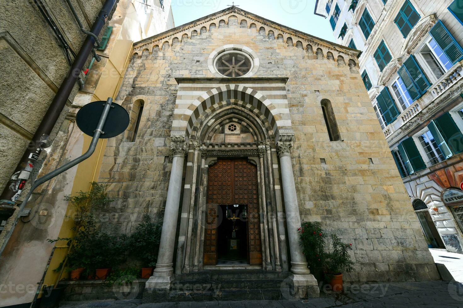 San Donato Church - Genoa, Italy photo