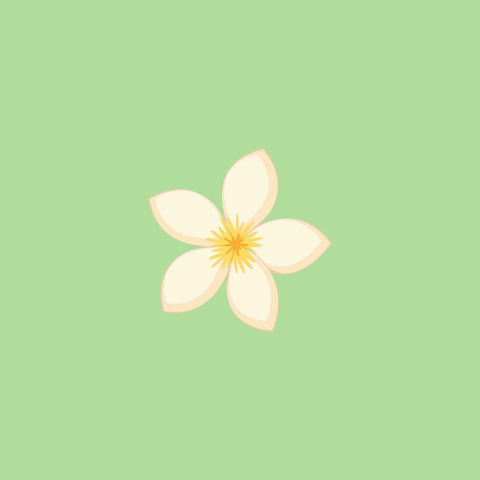 Spa flower, vector or color illustration.