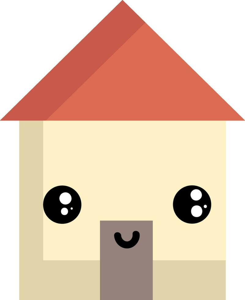 emoji de señor casa, sonriente, vector o color ilustración