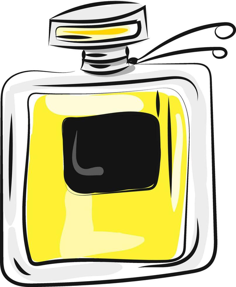 perfume para hombres, vector o color ilustración.